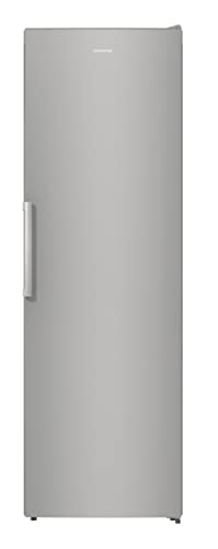 Gorenje R 619 EES5 Kühlschrank / 185cm / Umluft-Kühlsystem/Schnellkühlfunktion/Kühlteil 398 Liter/Inox Look, Silber