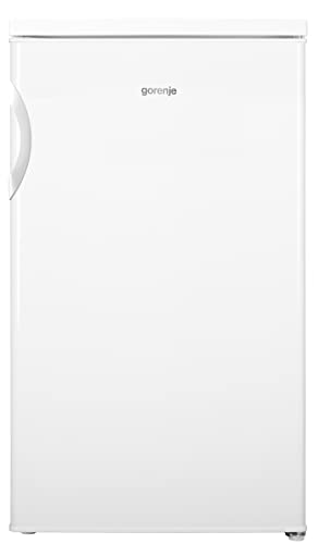 Gorenje R49DPW Tischkühlschrank/Freistehend/EEK D / 39 dB / 133 Liter/Gemüsefach/LED Beleuchtung/Türanschlag wechselbar/HxBxT 84,5 x 56 x 57,9 cm/Weiß