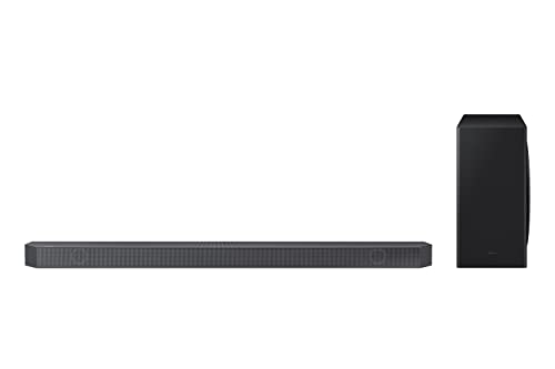 Samsung HW-Q810B 5.1.2-Kanal Q-Soundbar (Deutsches Modell), kabelloses Dolby Atmos/DTS:X, Q-Symphony, SpaceFit Sound 2 [2022]