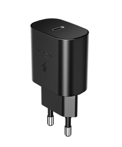25W USB C Ladegerät für Samsung Galaxy S24 S23 S22 S21 S20 FE/Ultra/Plus, A51 A52 A53 A55 A54 A16 A15 A14 A05s, Z Fold 5/6, Z Flip 6/5 Netzteil, Fast Charger Netzteil, Schnellladegerät Stecker