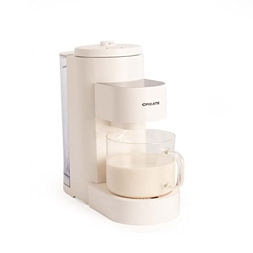 CREATE/VEGAN MILK MAKER PRO/Maschine zur Zubereitung von Mandelmilch, Sojamilch, Hafermilch, Milchshake, 6 Programme, Timer, für alle Arten von Pflanzenmilch geeignet, 1.5 Liter, 1200W