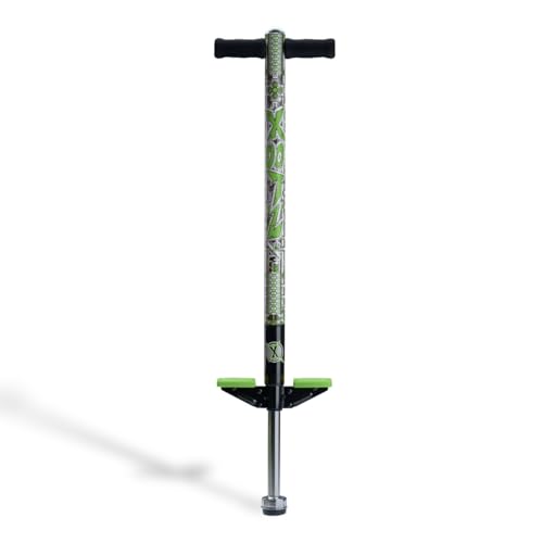 Xootz Ty6045 Pogo Stick für Kinder Jungen und Mädchen, Industriedesign, grün, Einheitsgröße