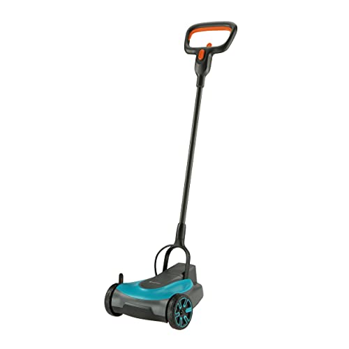 Gardena Akku-Rasenmäher HandyMower 22/18V P4A Ready-To-Use Set: Handrasenmäher, für Rasenflächen bis zu 50 m², Schnitthöhenverstellbar, inkl. 18V P4A Akku (14620-20)