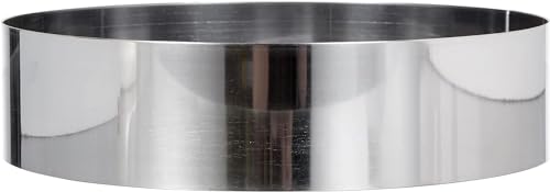 Gobel - Edelstahl-Backring - Edelstahl-Vacherinring - Schnelles und Perfektes Herauslösen aus der Form Ø 22 cm - Höhe 6 cm