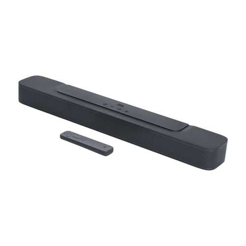 JBL SoundBar 2.0 All-in-One-MK2, Fernseh-Lautsprecher für Home-Entertainment-Soundsystem, schlankes und kompaktes Design Surround Sound, Schwarz