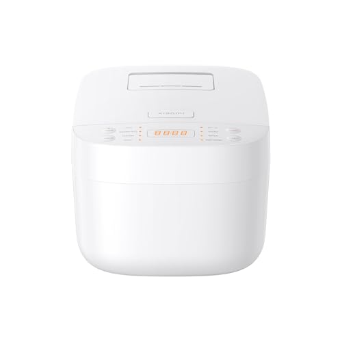 Xiaomi Smart Multifunctional Rice Cooker 3L, 8-in-1 Funktionen, Verbindung zu Mi Home App, 12 Stunden Warmhaltefunktion, 24 Stunden Zeitschaltung, Antihaft, Temperatursensoren, Leicht zu reinigen