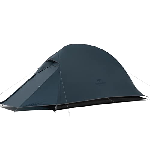 Naturehike Cloud up 1 Person Rucksack Zelt Leichtes Camping Wandern Kuppel Zelt für 1 Mann(Navy Blau 20D)