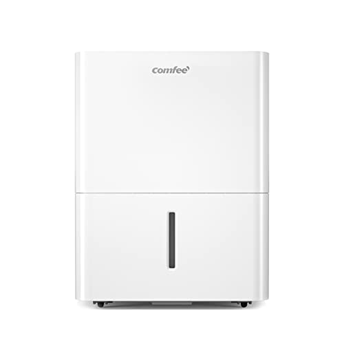 Comfee Luftentfeuchter 12L/24h,Raumgröße ca.50m³(20m²),LED Display,Gegen Feuchtigkeit,Schimme,MDDN-12DEN7,R290,Automatische Entfeuchtung