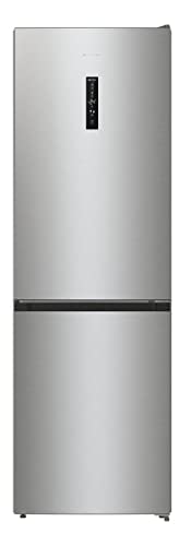 Gorenje NRK 619 CA2XL4 Kühl-Gefrierkombination, Made in Europe, EEK C, No Frost Plus, Fast Freeze, Adapt Tech, LED Display, Convert FreshZone, Inverter Kompressor, edelstahl