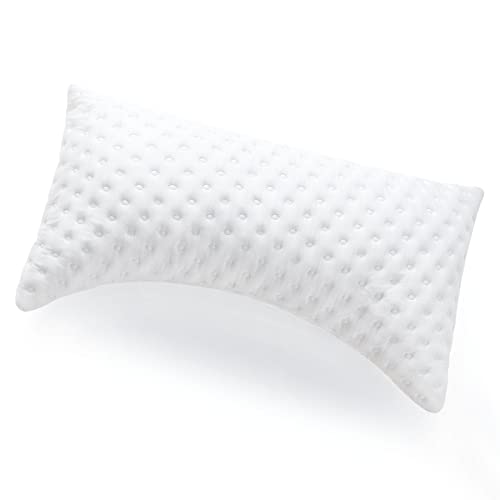BedStory Kopfkissen, Höhenverstellbares Ergonomisches Kissen mit Memory Foam Flacken, Premium-Kissenbezug, Nackenkissen für alle Schlafpositionen