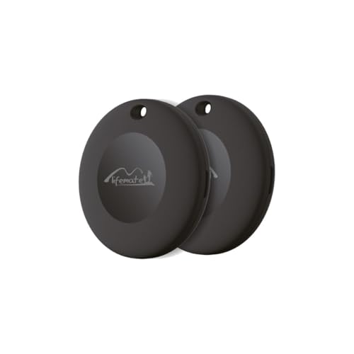 Lifemate Life Tag Android Smart Tag, Schlüsselfinder KeyFinder kompatibel mit Google Mein Gerät Finden APP (Android NUR), Bluetooth Key Finder für Gepäck/Taschen/Koffer/Brieftasche, 2 Pack