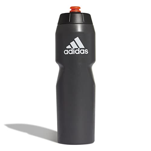adidas Unisex Performance 750 ml Trinkflasche, Black/Black/Solar Red, One Size