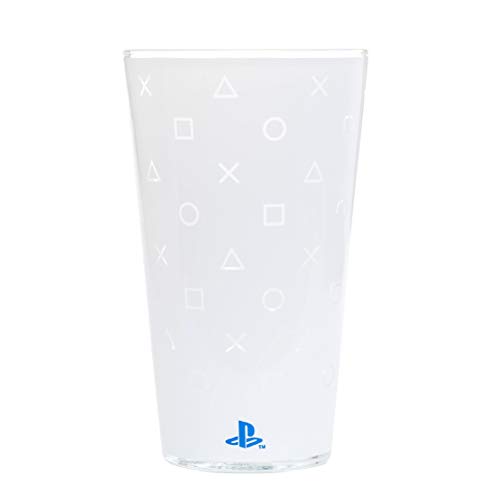 PlayStation Tumbler - Offiziell lizenziert, PS5 Tumbler für kalte Getränke, Weiß umhüllt, Geschenk für Gamer, 400 ml (13,5 Fl Oz)