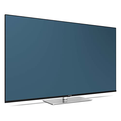 Nordmende Wegavision UHD55B – UHD-Smart-TV mit Triple Tuner (139,7 cm, 55 Zoll, drehbarer Mittelfuß, WLAN, Apps, HD+, PVR Aufnahmefunktion, 3X HDMI, 2X USB, HDR10, 2X 10 W)