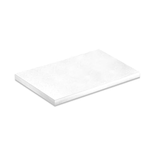 dekora - Weißer Rechteckiger Tortenboden 30x40cm, Höhe 1,2cm - Ideal für alle Arten von Feiern, Geburtstag und Jubiläen, Weiß