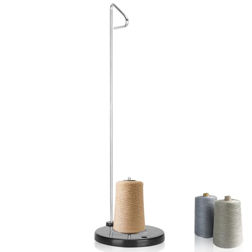 Cyrank Konen Spulenhalter, Spulenständer, Metal Garnrollenhalter Nähgarn Ständer, Universal Spulenhalter, Single Cone Spool Thread Stand, Einzelkonus-Spulenständer-Fadenhalter Für Stickerei Nähen