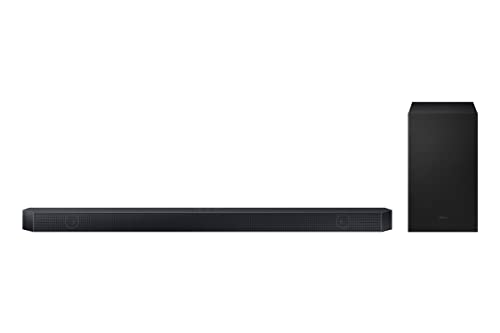 Samsung Soundbar HW-Q700C/ZF - Dolby Atmos, kabellos, Q-Symphony Gen II, 3.1.2 Kanäle, intelligenter Sound und Pro-Spielmodus