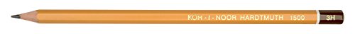 KOH-I-NOOR 1500 3H Bleistift, 12 Stück