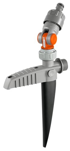 Gardena Pipeline/Sprinklersystem Wasserstecker: Oberirdische Wasserentnahmestelle für die Pipeline oder das Sprinklersystem, flexible Befestigung, Wasserstop, ¾“Außengewinde (8254-20)