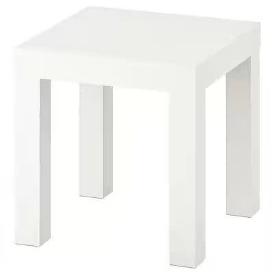 Ikea Lack Beistelltisch in weiß; (35x35cm)
