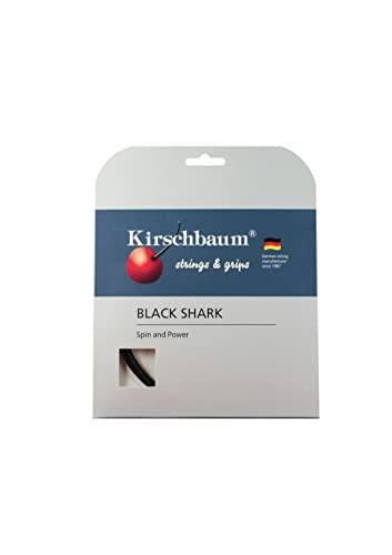 Kirschbaum Saitenset Shark, Schwarz, 12 m