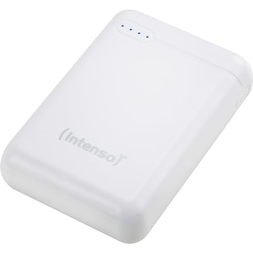 Intenso 7313532 Powerbank XS 10000, externes Ladegerät (10000mAh, geeignet für Smartphone/Tablet PC/MP3 Player/Digitalkamera) weiß
