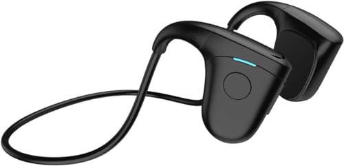 SANOTO Knochenschall Kopfhörer Bluetooth, Open Ear Kopfhörer Bluetooth 5.3, IPX6 wasserdichte Schweißfeste Knochenschall Kopfhörer,Bone Conduction Headphones zum Joggen, Radfahren