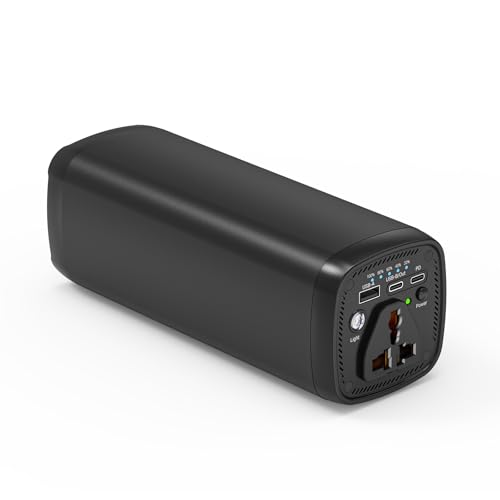 31200mAh Powerstation Externer Akku mit 120W AC-Steckdose, Powerstation USB-Anschlüssen, PD 65W tragbares Ladegerät für Laptop, Tablet, Handy Notebook Tablet Outdoor N11