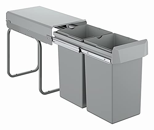GROHE Blue Accessoires | Mülltrennsystem 30 cm - 15 l / 15 l | grau | 40855000