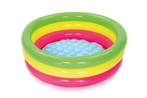Bestway Planschbecken, Summer, 70 x 24 cm,Rund,Mehrfarbig, ab 2 Jahren