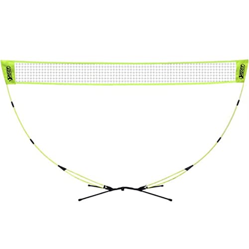 Best Sporting Badminton Netz Outdoor 300 x 150 cm I Tragbares Federball Netz für Garten mit Tragetasche I Federballnetz - schnell und einfach aufgebaut für Spielspass am Strand und im Garten
