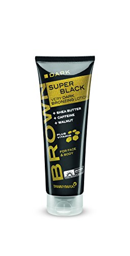 Tannymaxx Brown Super Black Very Dark Bronzing Lotion, 1er Pack (1 x 125 ml)