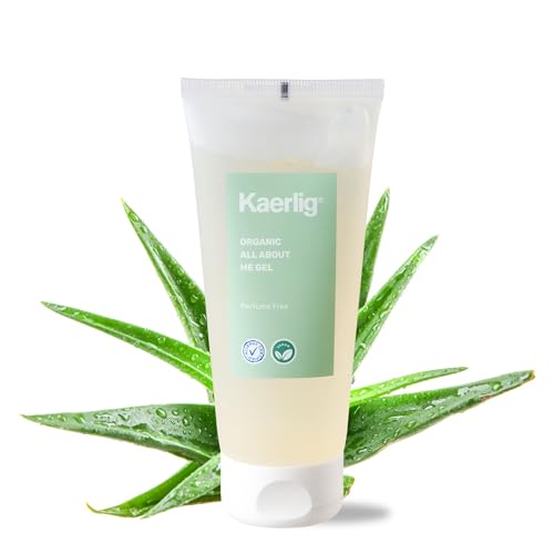 Kaerlig Gleitgel Wasserbasis - 200 ml Gleitgel Gel - Kondomsicher und Unparfümiert Wasserbasiertes Gleitcreme für Beide - Sensitives Intimgel - Water Based Lubrication - Vegan Gleitmittel