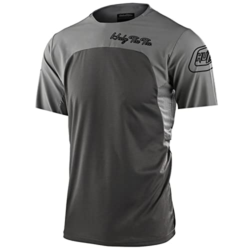 Herren Mountainbike MTB Top Kurzarm Atmungsaktiv Bequem Weich Feuchtigkeitstransport Radtrikot?Kurzarmtrikot Für MTB Rennrad/Multisport/Fitness (Style-6,L)