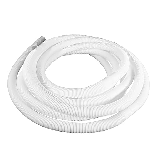 well2wellness® Universal Pumpenschlauch Poolschlauch Schwimmbadschlauch 38mm weiß - 15 Meter