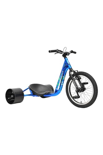 Triad Drift Trike 18 Zoll | Hochwertiges Driftbike mit Hinterrädern und leistungsstarker V-Bremse aus Legierung | Drift-Trike mit verstellbarem Sitz für Erwachsene | Geeignet für Kinder ab 7 Jahren