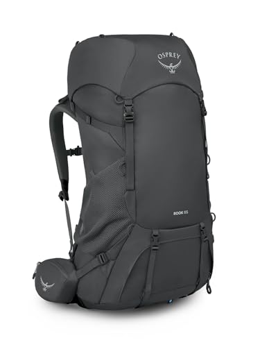 Osprey Rook 65 Trekkingrucksack für Männer Dark Charcoal/Silver Lining O/S