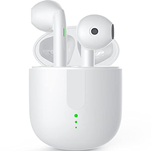Fngyus Bluetooth-Kopfhörer, kabellose In-Ear-Kopfhörer, Ladebox, Kopfhörer, Noise-Cancelling-Kopfhörer für immersiven Sound, mit 4 Mikrofonen, IPX7 wasserdicht Xiaomi iPhone, Samsung, Huawei