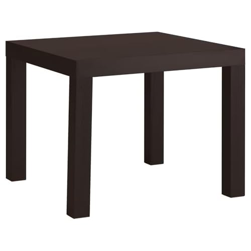 Ikea Lack Beistelltisch in Schwarzbraun; (55x55cm)