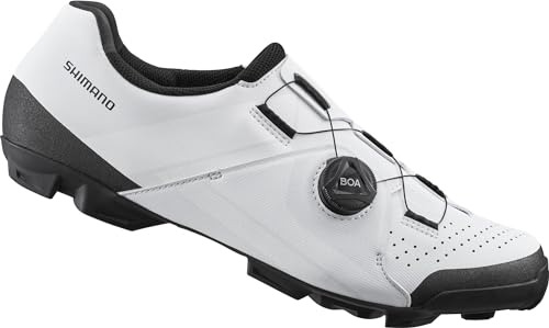 Shimano Unisex Zapatillas SH-XC300 Fahrradschuh, Blanco, 44 EU