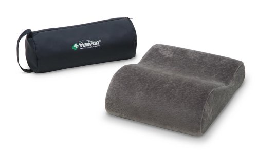 Tempur Reisekissen, Reise Nackenkissen inklusive Tragetasche - 25 x 31 x 10/7 cm - Braun