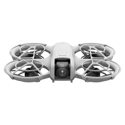 DJI Neo, Minidrohne mit 4K UHD-Kamera für Erwachsene, 135g selbstfliegende Drohne die dir folgt, Handstart, Motivverfolgung, QuickShots, stabiles Video, eingebauter Propellerschutz (Controllerfrei)