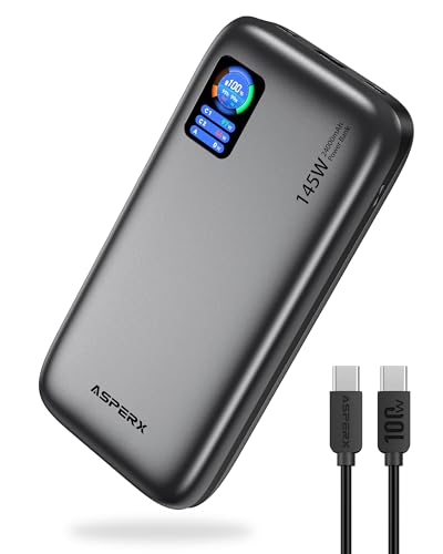 AsperX Power Bank 100W (Grau)