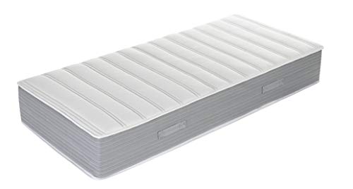 Ortho-Relax Relaxsan Matratze Boxspring, 90x200 cm, 30cm hoch, Härtegrad H2-3, Boxspringbett 2in1 Wendematratze mit Viscoschaum und Memory-Effekt, Sommer- und Winterseite mit Bezug, Öko-Tex 100