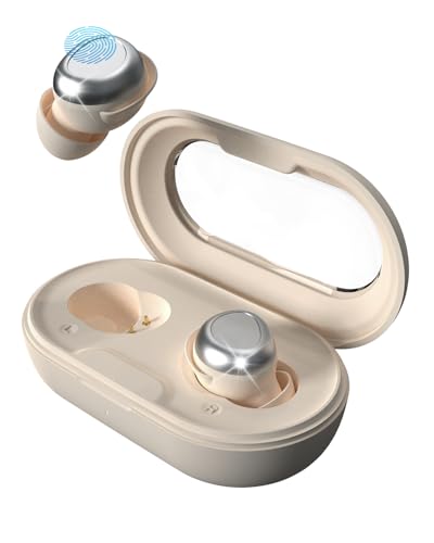 ANSTEN Schlafkopfhörer Bluetooth 5.4, Noise Cancelling Kopfhoerer in Ear, Sleepbuds Schlafkopfhörer Seitenschläfer, 48 Stunden Akkulaufzeit Kopfhörer zum Schlafen, Sporttraining Kabellose Kopfhörer