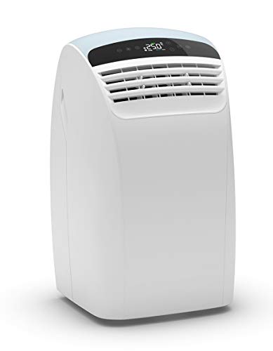 Olimpia Splendid 02141 Dolceclima Silent 12 A+ WiFi Mobiles Klimagerät 12.000 BTU/h max, 2,7 kW, Gas R290, Italienisches design, white