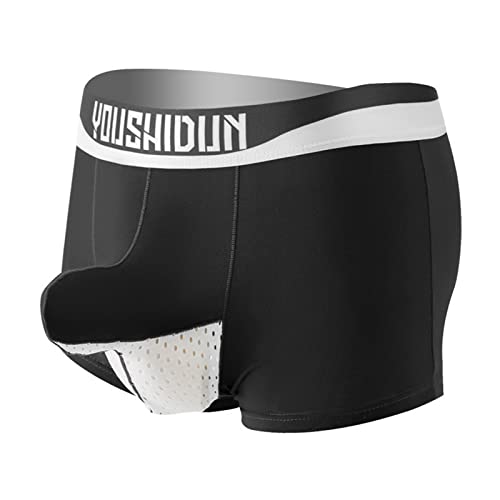 Elefanten Boxershorts Unterhosen Männer Reizunterwäsche Herren Unterhosen Sexy Elefanten Unterhose Strings Tanga Slips Lustige G-String Lover Geschenk Schwarz M
