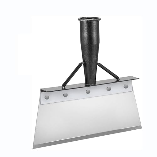 Multifunktionale Garten Reinigungsschaufel, 23cm Edelstahl Dauerhaft Outdoor Gartenschaufel, Reinigungsschaufel für Unkraut und Moos,Garten-Reinigungsschaufel, Unkraut Jäten, Pflanzen, Landwirtschaftl