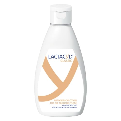 Lactacyd® Classic Intimwaschlotion – Mit angepasstem pH-Wert und natürlicher L-Milchsäure – Klinisch geprüft & bestätigt – 200 ml