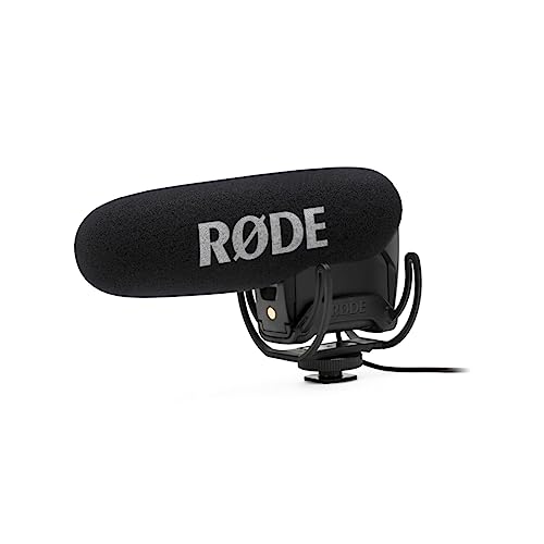 RØDE VideoMic Pro Professionelles Richtmikrofon mit Hochpassfilter und Pad für Videoaufnahmen und Content Creation (schwarz)